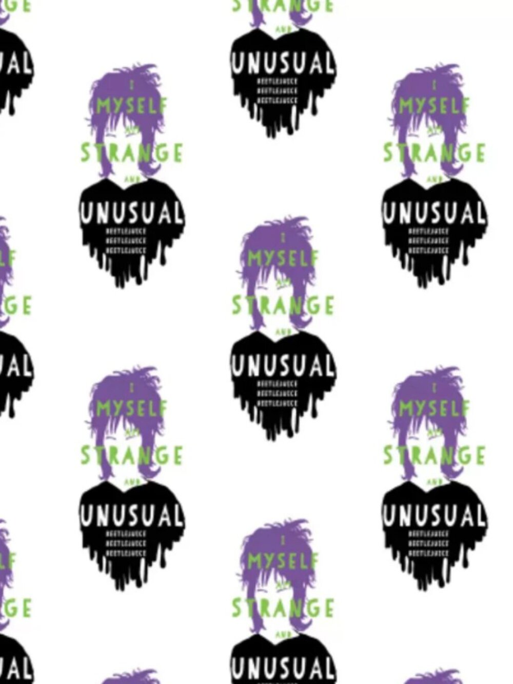 Beetlejuice Cotton Fabric Lydia Item #: 17407172 (2 yards)